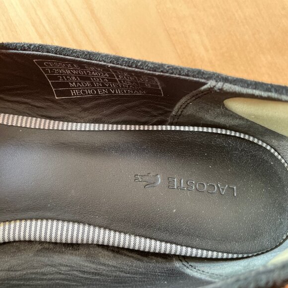 Lacoste Suede Ballet Flats - Picture 6 of 11